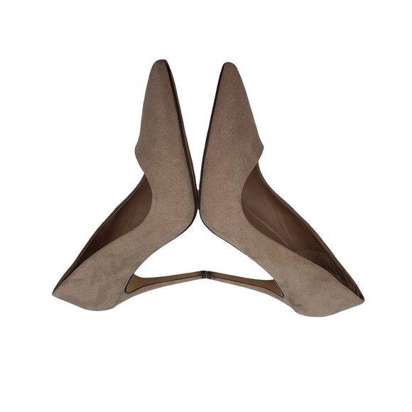 Call It Spring Tan Suede Pointed Toe Heels Size 10 Women's - Picture 4 of 8